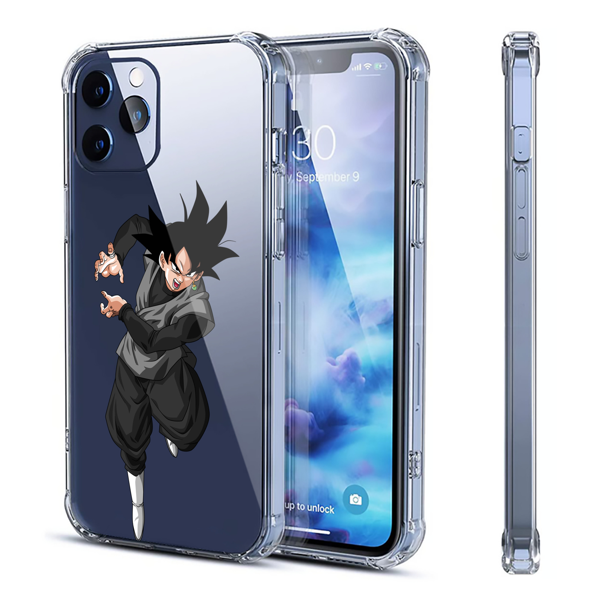 （画像用） ドラゴンボール ベジータ四世（Bejīta Yonsei）DRAGON BALL Vegeta IV 【iPhone 12シリーズ対応】透明スマホケース（クリアソフトケース）